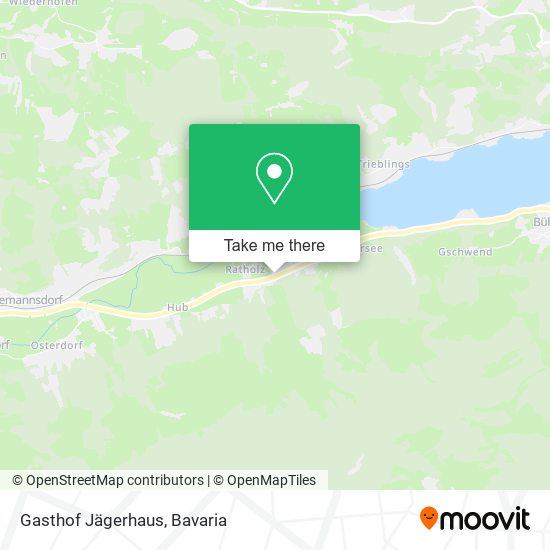 Gasthof Jägerhaus map