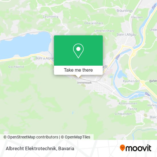 Albrecht Elektrotechnik map