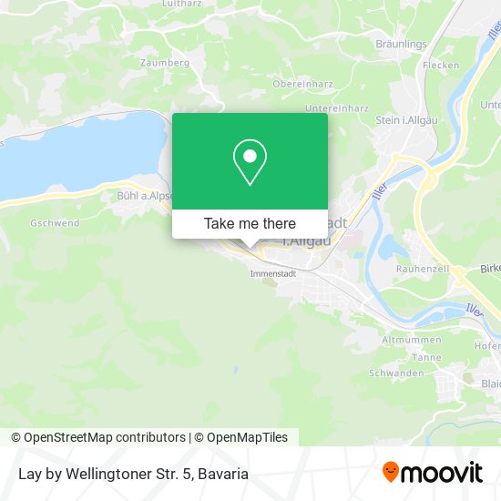 Lay by Wellingtoner Str. 5 map