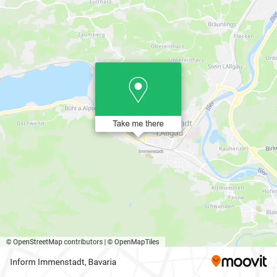 Карта Inform Immenstadt