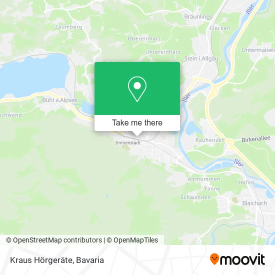 Карта Kraus Hörgeräte