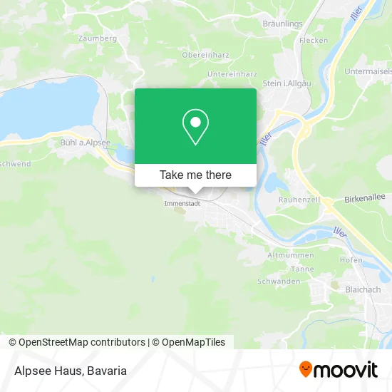 Карта Alpsee Haus