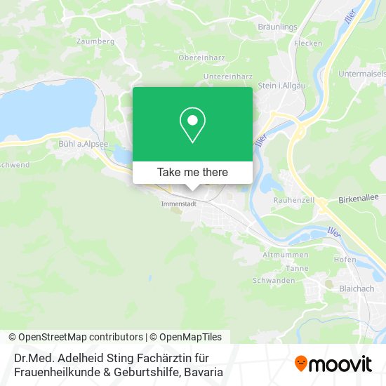 Dr.Med. Adelheid Sting Fachärztin für Frauenheilkunde & Geburtshilfe map