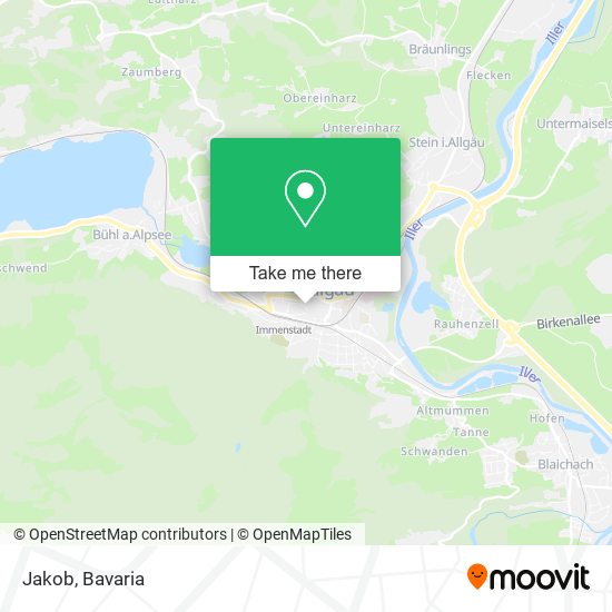 Карта Jakob