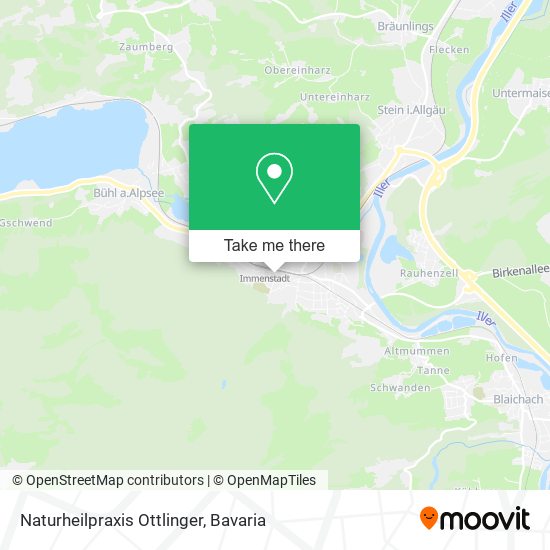 Naturheilpraxis Ottlinger map