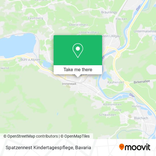 Spatzennest Kindertagespflege map