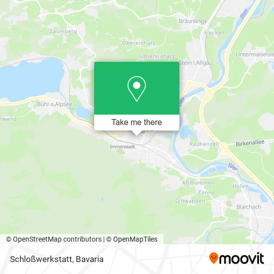 Карта Schloßwerkstatt