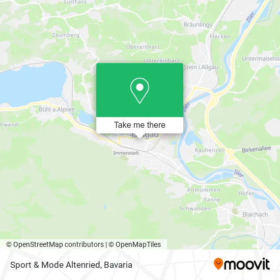 Карта Sport & Mode Altenried