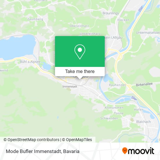 Mode Bufler Immenstadt map