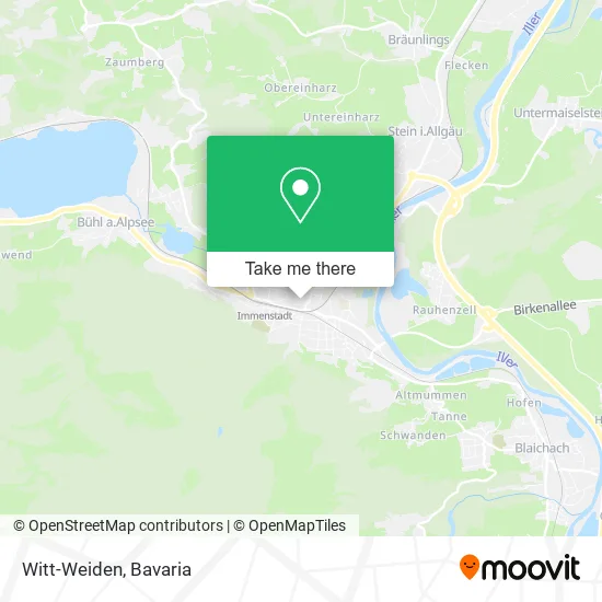 Карта Witt-Weiden