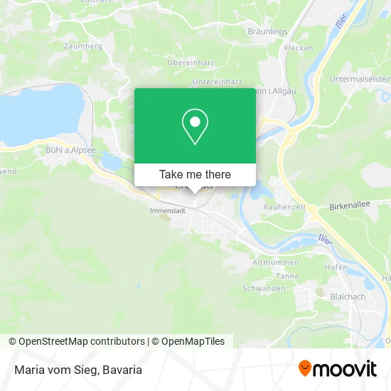 Карта Maria vom Sieg