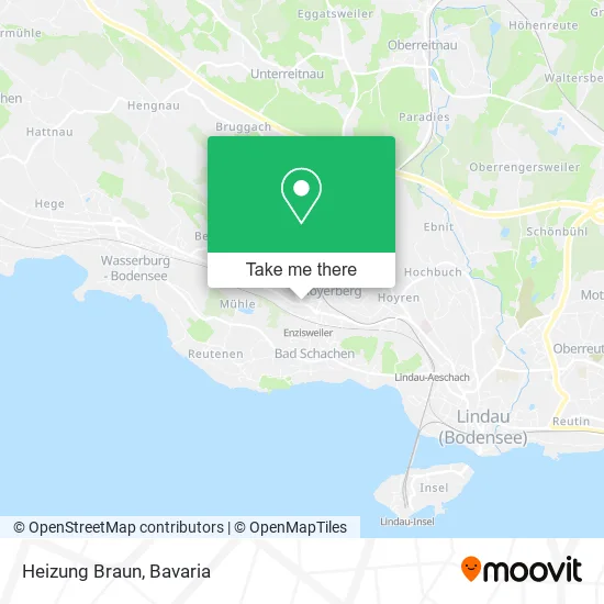 Карта Heizung Braun