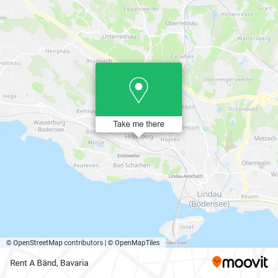 Карта Rent A Bänd