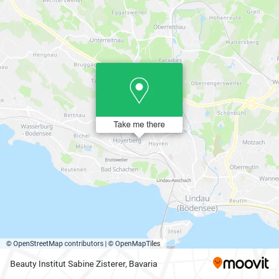 Карта Beauty Institut Sabine Zisterer