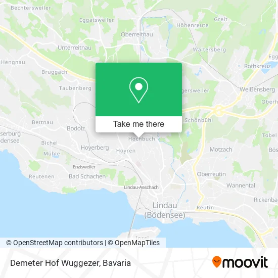 Карта Demeter Hof Wuggezer