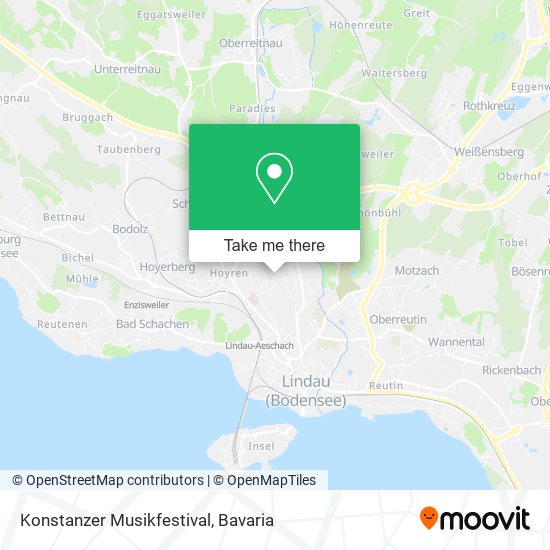 Konstanzer Musikfestival map