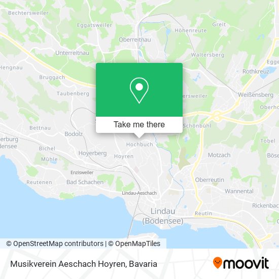 Musikverein Aeschach Hoyren map