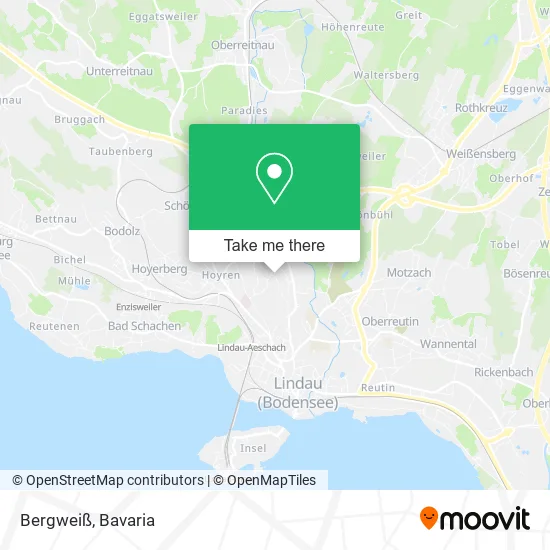 Карта Bergweiß