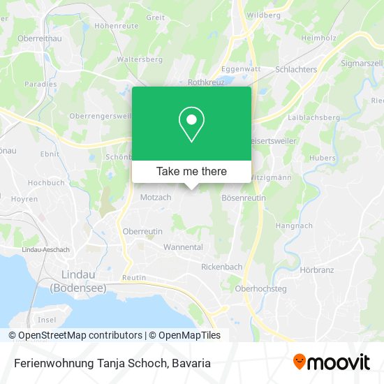 Ferienwohnung Tanja Schoch map