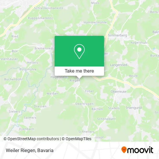 Карта Weiler Riegen