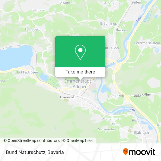 Bund Naturschutz map