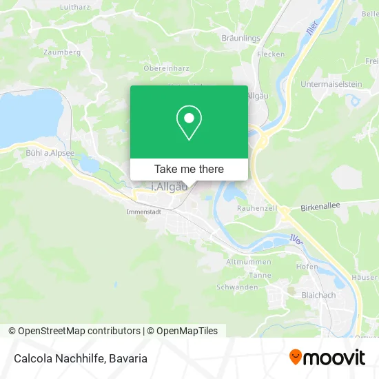 Карта Calcola Nachhilfe
