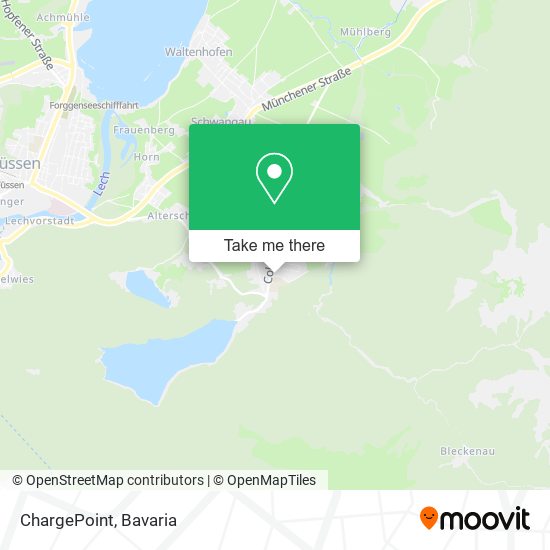 Карта ChargePoint