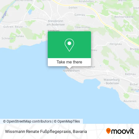 Карта Wissmann Renate Fußpflegepraxis
