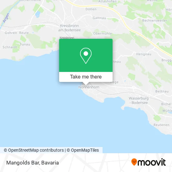 Карта Mangolds Bar