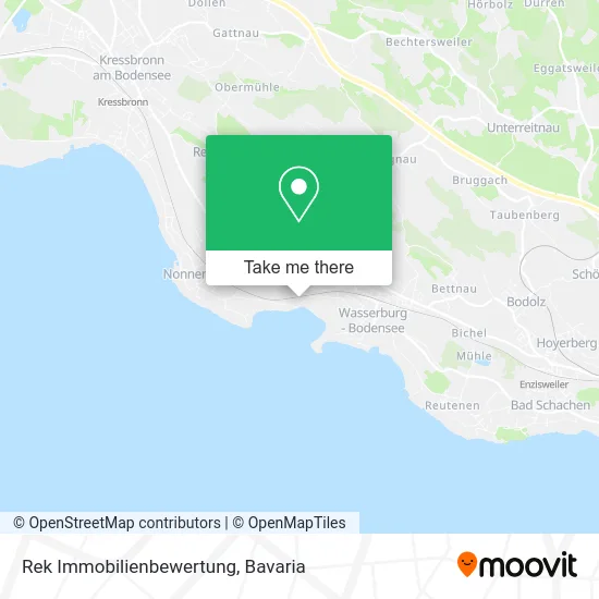 Rek Immobilienbewertung map