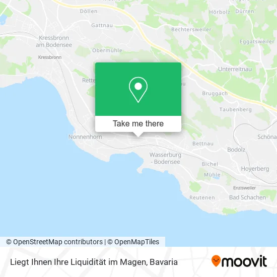 Карта Liegt Ihnen Ihre Liquidität im Magen