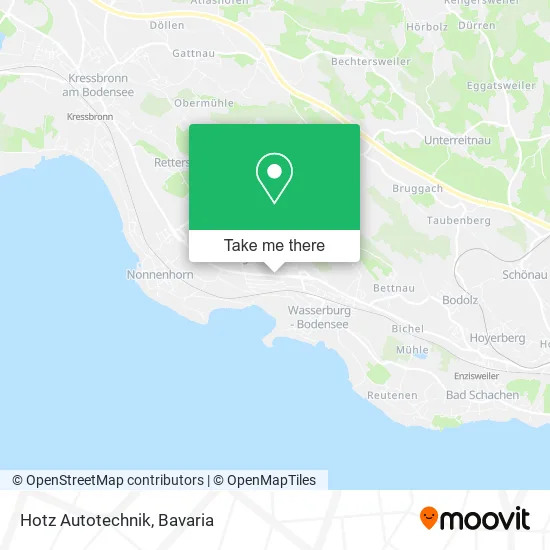 Карта Hotz Autotechnik