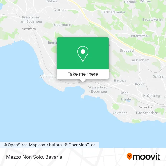Карта Mezzo Non Solo
