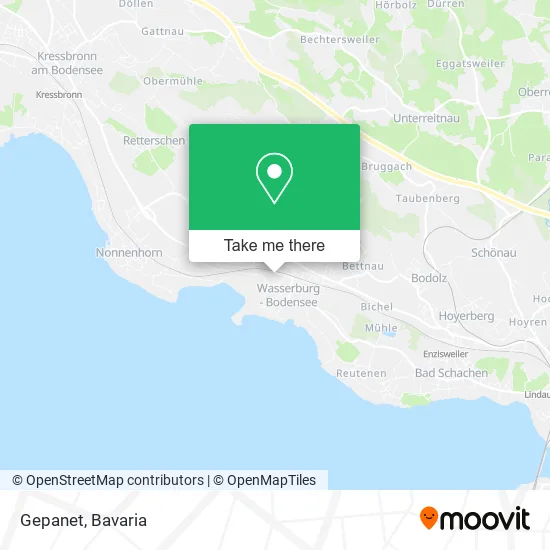 Карта Gepanet