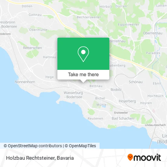 Карта Holzbau Rechtsteiner