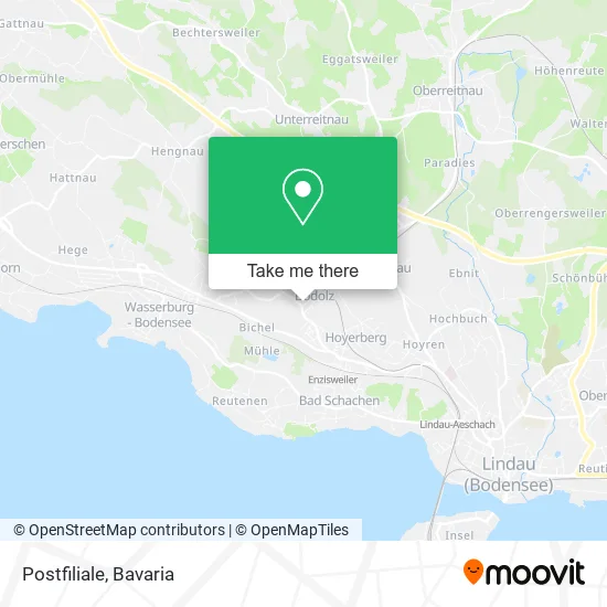 Карта Postfiliale