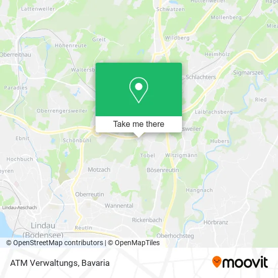 Карта ATM Verwaltungs