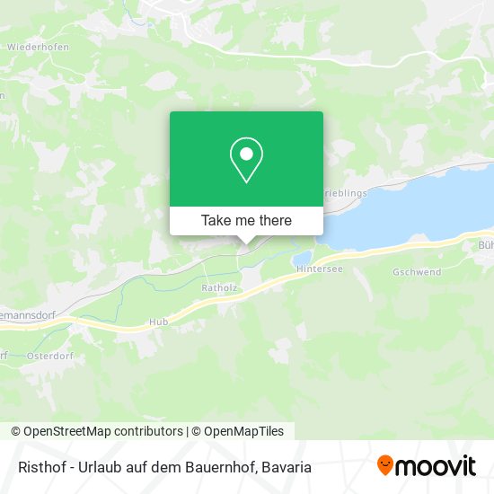 Risthof - Urlaub auf dem Bauernhof map