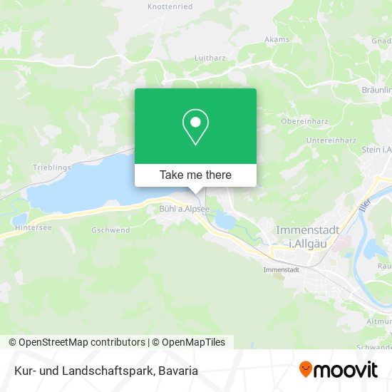 Kur- und Landschaftspark map