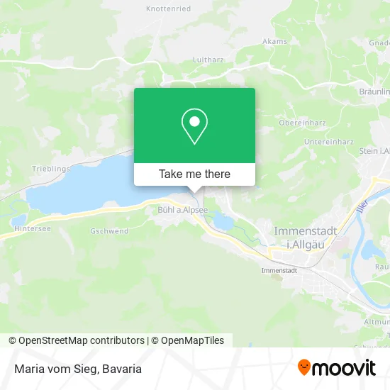 Карта Maria vom Sieg