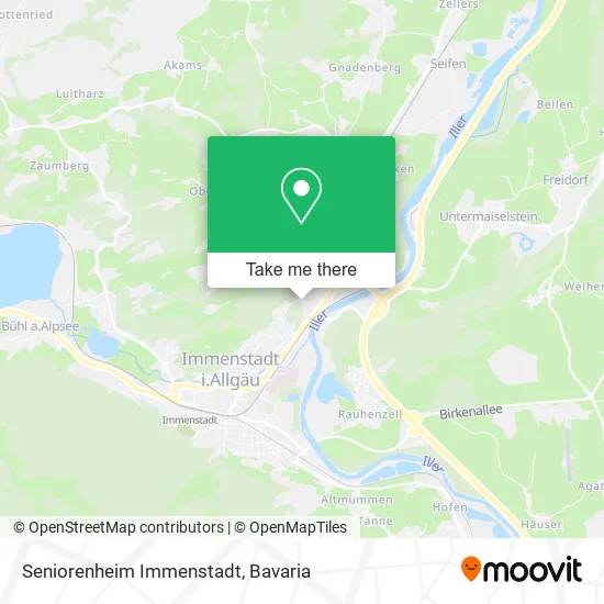 Seniorenheim Immenstadt map