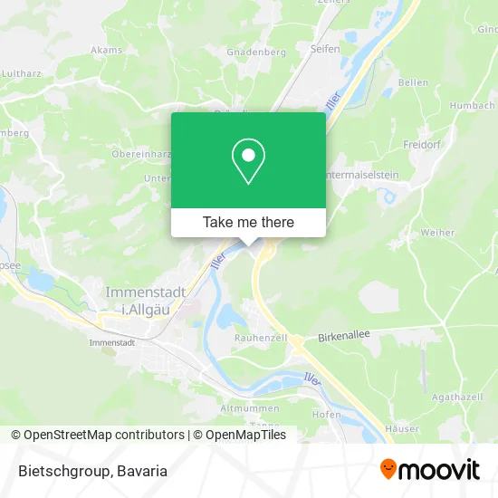 Карта Bietschgroup