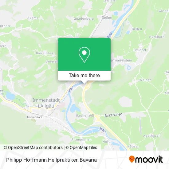 Карта Philipp Hoffmann Heilpraktiker