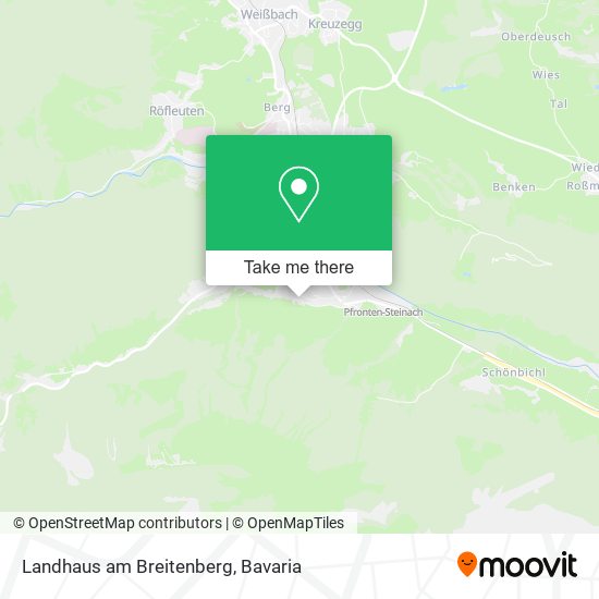 Карта Landhaus am Breitenberg