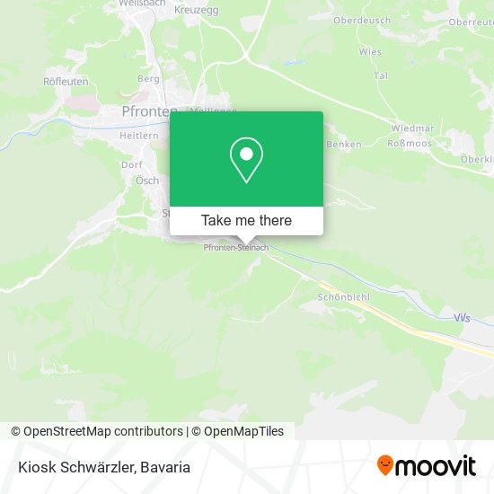 Kiosk Schwärzler map