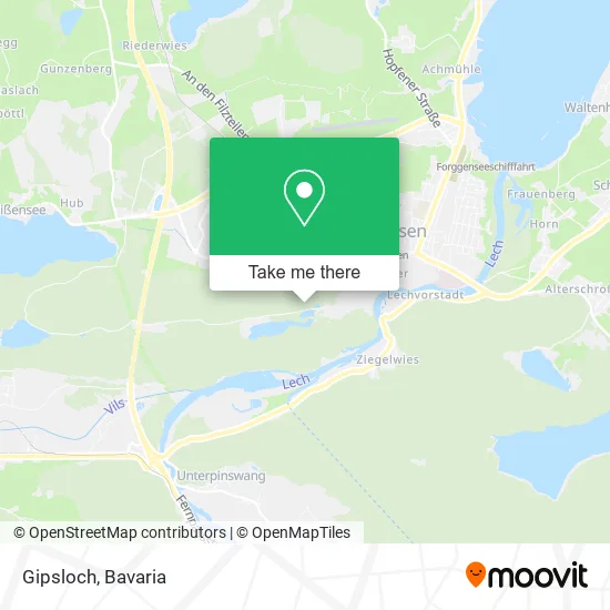 Карта Gipsloch