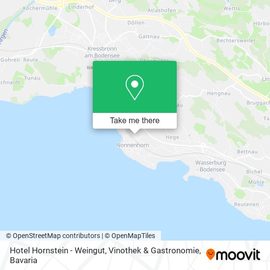Hotel Hornstein - Weingut, Vinothek & Gastronomie map