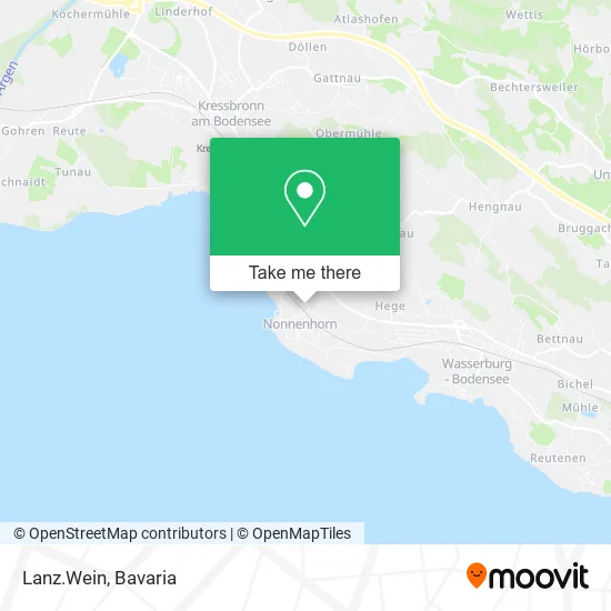 Карта Lanz.Wein