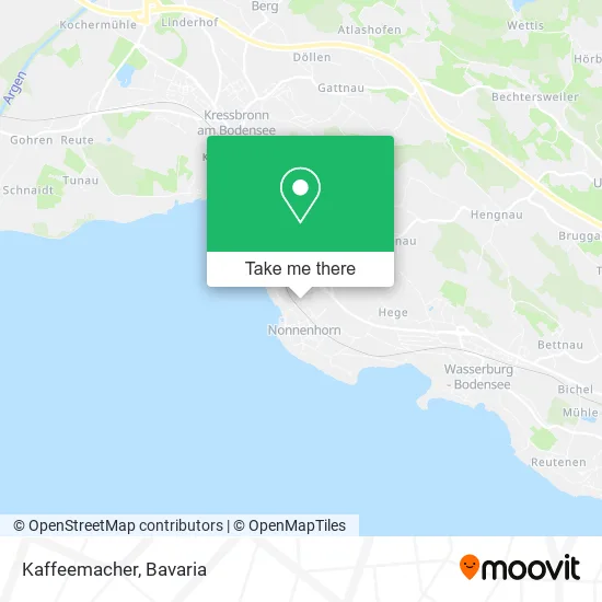 Карта Kaffeemacher