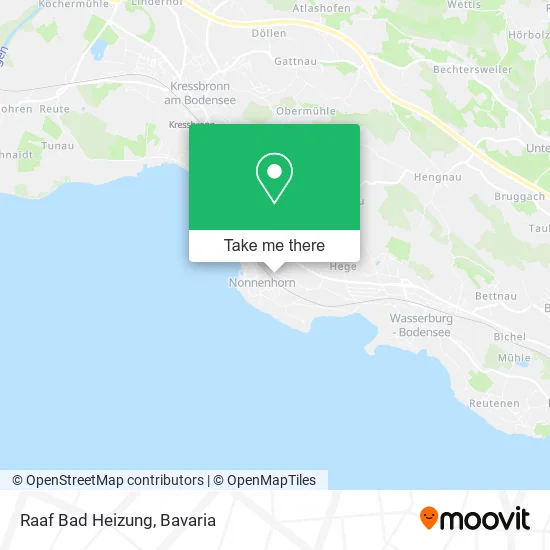 Карта Raaf Bad Heizung